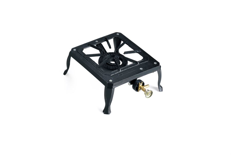 כירת גז יצוק מתכת לשטח - מבער יחיד