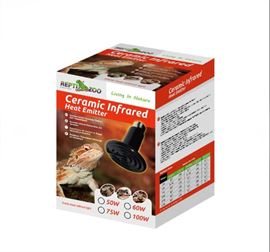 נורת חימום קרמית מקצועית לטרריום רפטיזו – REPTIZOO Ceramic Heat Emitter אלקטרו גאדג'ט